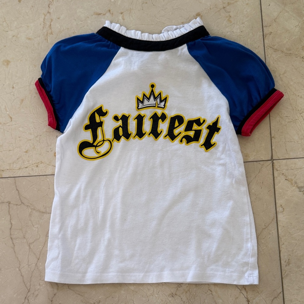 Disney Fairest Kids Tee - Blue, White, Red
